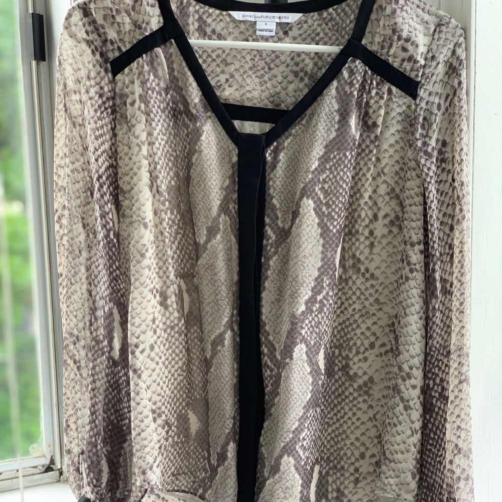 Diane Von Furstenberg-DVF Top Size 0
